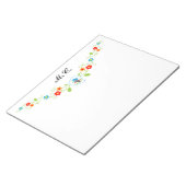 Portugese rooster notitieblok (Schuin)