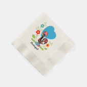Portugese rooster servetten (Hoek)