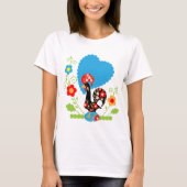 Portugese rooster t-shirt (Voorkant)