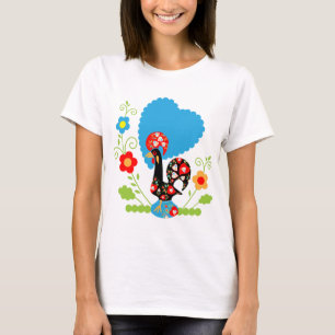 Portugese rooster t-shirt