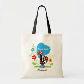 Portugese rooster tote bag (Voorkant)
