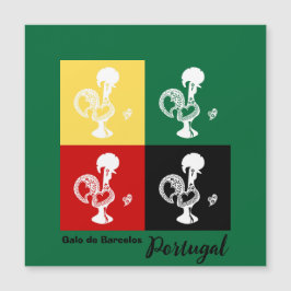 Portugese rooster van het kleurrijke patroon van B