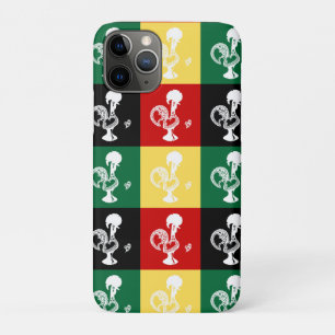 Portugese rooster van het kleurrijke patroon van B Case-Mate iPhone Case