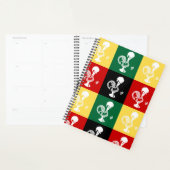 Portugese rooster van het kleurrijke patroon van B Planner (Display)