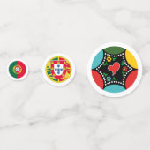 Portugese Rooster van Luck Confetti (Achterkanten)