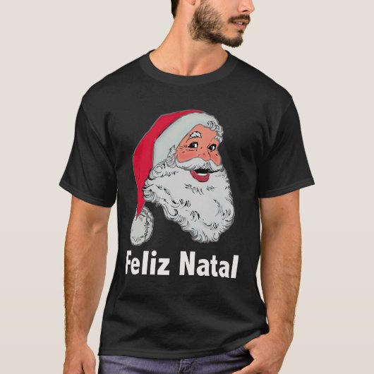 Portugese Santa Dark T-Shirt (Voorkant)