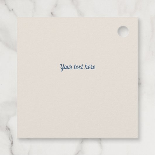 Portugese sardine - bedankjes labels (Achterkant)