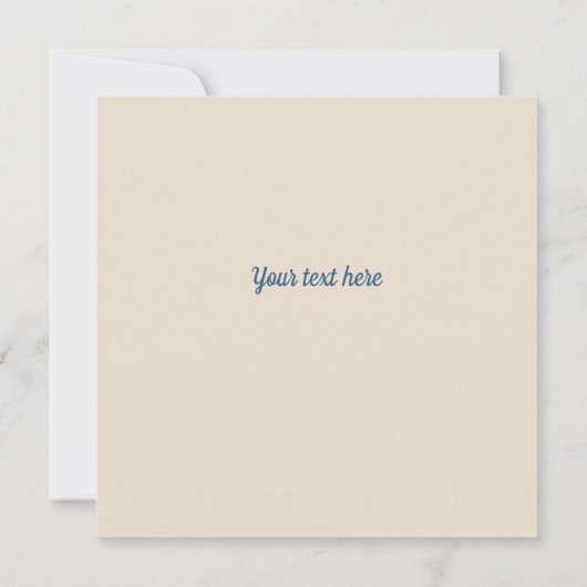 Portugese sardine - kaart (Achterkant)