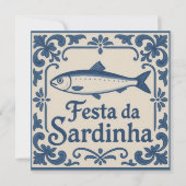 Portugese sardine - kaart (Voorkant)