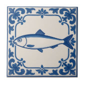 Portugese sardine - tegeltje (Voorkant)