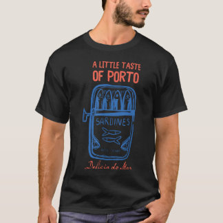 Portugese Sardines Blikvis Retro T-shirt