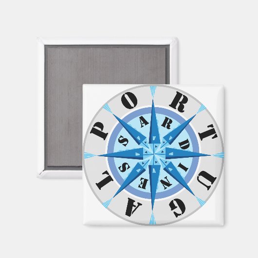 Portugese sardines magneet (Voorkant / Achterkant)