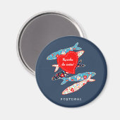 Portugese sardines magneet (Voorkant / Achterkant)