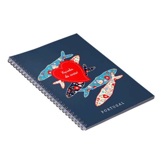 Portugese sardines notitieboek (Rechterzijde)