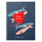 Portugese sardines notitieboek (Voorkant)
