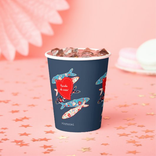 Portugese sardines papieren bekers (Insitu)