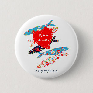 Portugese sardines ronde button 5,7 cm