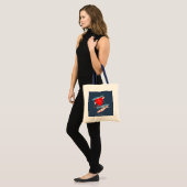 Portugese sardines tote bag (Voorkant (model))