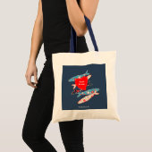 Portugese sardines tote bag (Voorkant (product))
