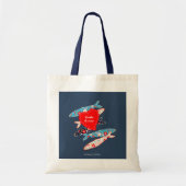 Portugese sardines tote bag (Voorkant)