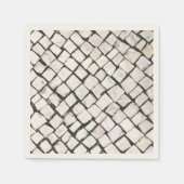 Portugese Sidewalk / Calçada Portuguesa Servetten (Voorkant)