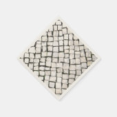 Portugese Sidewalk / Calçada Portuguesa Servetten (Hoek)