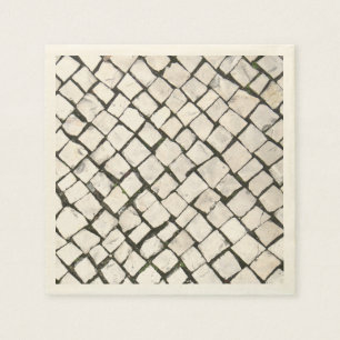 Portugese Sidewalk / Calçada Portuguesa Servetten