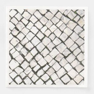 Portugese Sidewalk / Calçada Portuguesa Servetten