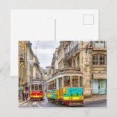 Portugese spoorlijn briefkaart (Voorkant / Achterkant)