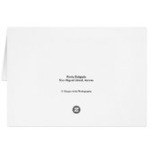 Portugese stad en jacht (Achterkant Horizontaal)