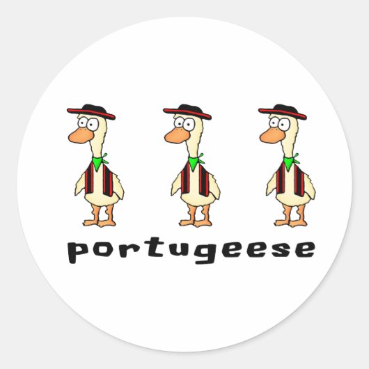 Portugese Stickers (Voorkant)