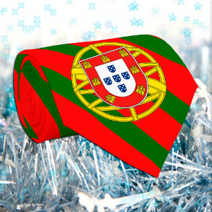 Portugese Stropdassen, mode Portugese vlag Stropdas