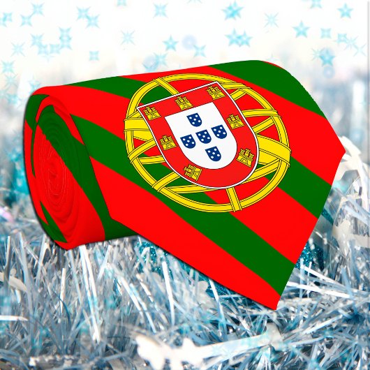 Portugese Stropdassen, mode Portugese vlag Stropdas