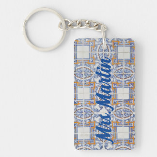  Portugese Tegel #1 Onderwijs Sleutelhanger