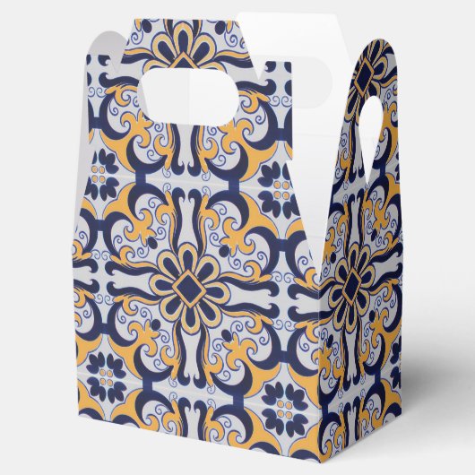 Portugese tegel bedankdoosjes (Geopend)