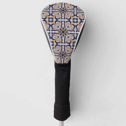Portugese tegel golfheadcover (Voorkant)