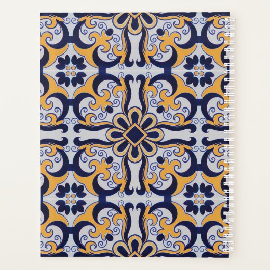 Portugese tegel planner (Achterkant)