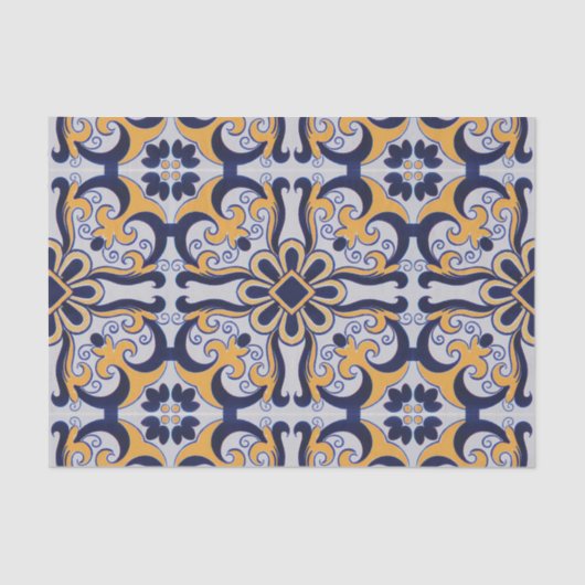 Portugese tegel tissuepapier (Voorkant)