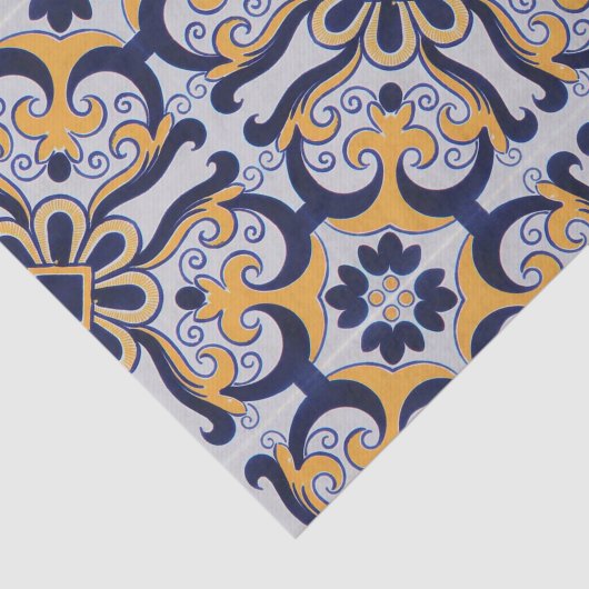 Portugese tegel tissuepapier (Detail)