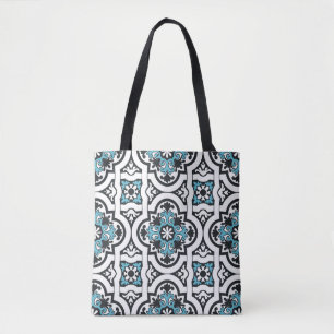 Portugese tegel tote bag
