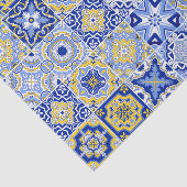 Portugese Tegelpatroon Tissuepapier (Detail)