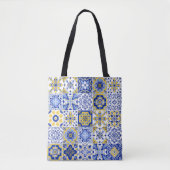 Portugese Tegelpatroon  Tote Bag (Voorkant)