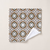 Portugese tegels 3 bad handdoek (Wasdoekje)