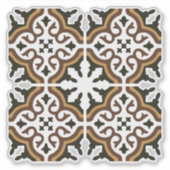 Portugese tegels 3 sticker (Voorkant)