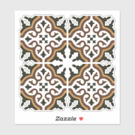 Portugese tegels 3 sticker