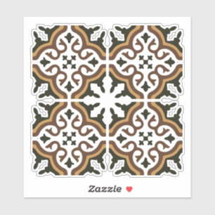 Portugese tegels 3 sticker