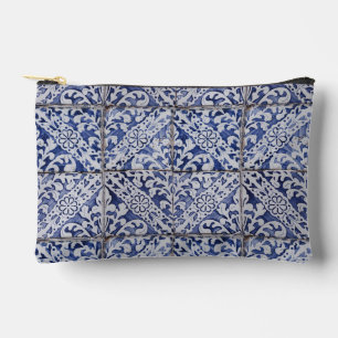 Portugese tegels - Azulejo Blue en White Floral Etui