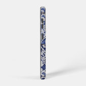 Portugese tegels - Azulejo Blue en White Floral Samsung Galaxy Hoesje (Rechterkant)