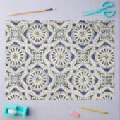 Portugese tegels - Azulejo Colorful Geometric Tissuepapier (Craft)