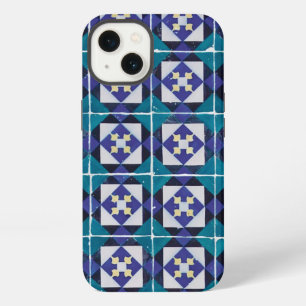 Portugese Tegels - Azulejo Diamant Geometrisch iPhone 13 Hoesje